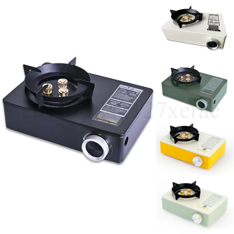 

3500W High-power Portable Card Stove Outdoor Electronic Ignition Energy-saving Burner Camping Cooking Metal Picnic Gas Stove