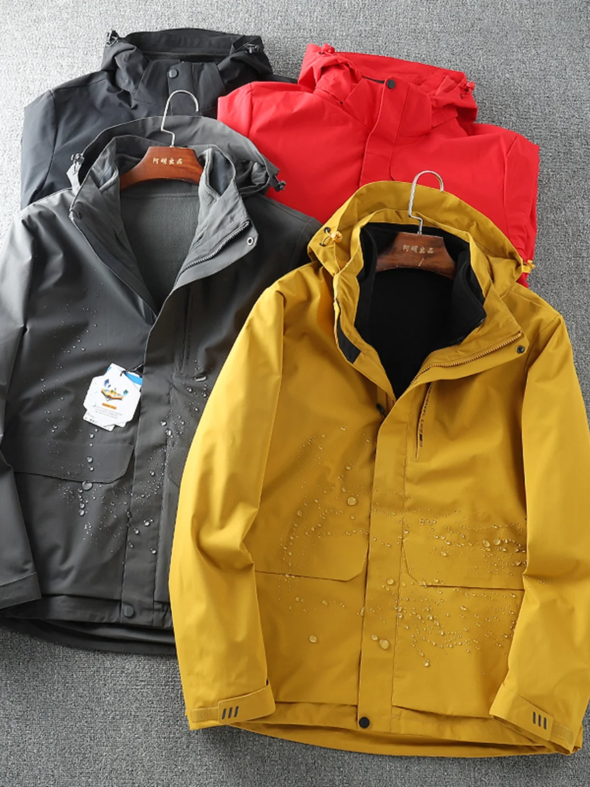 

Outdoor All-Weather Fce Lined Tee-Proof Jaet Men's Casual Autumn Winter Coat VAST Stand Faion Urban Sle