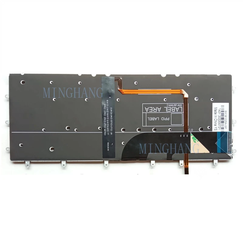 M   M   for Dell Inspiron 13 7000 7347 7348 7352 7353 7359 SP Laptop Backlit Keyboard view 3