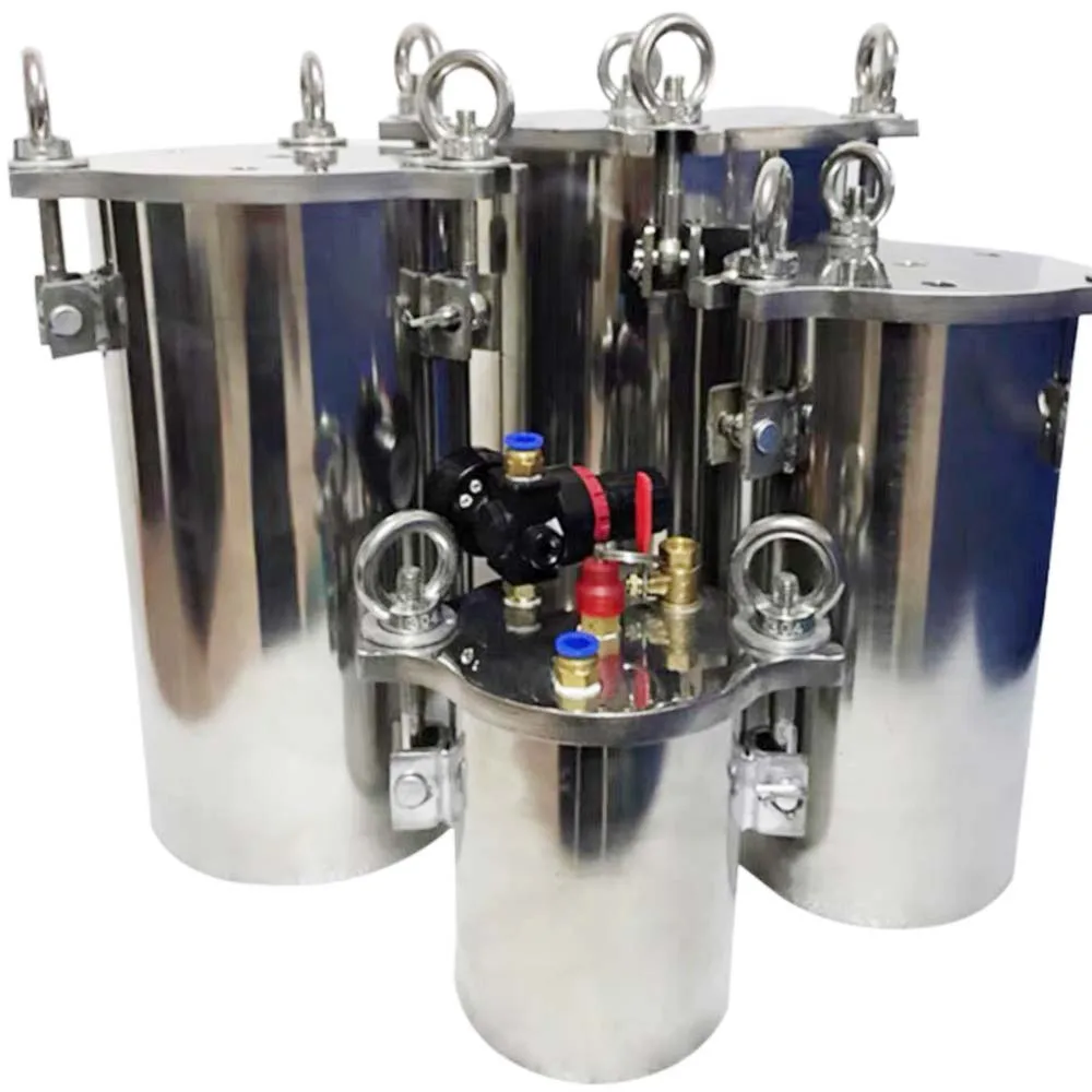 

2L liquid glue dispensing pressure tank stainless steel vessel