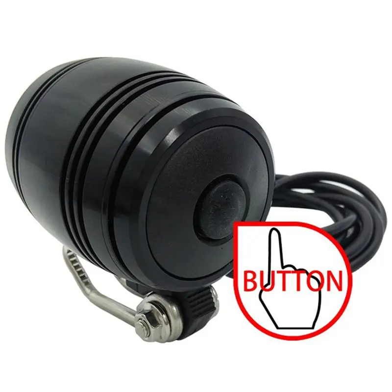 A74K 2X 6V-80V Universal E-Bike LED for Headlight 3W 100LUX Bicycle Front Light for Electric Bike Mountain Bike