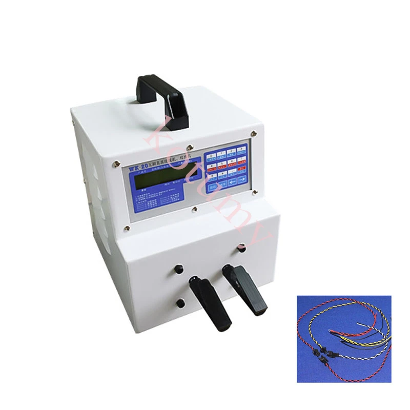 Imagem -03 - Torção Automática do Cabo de Fio da Máquina do Laço da Torção do Cabo da Torção da Máquina de Estrangulamento da Torção do Fio da Alta Qualidade