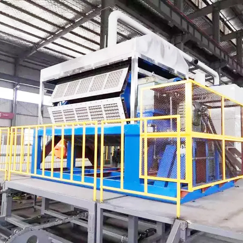 Picture 4: High Efficiency Rotary Egg Tray Making Line Multi Type Paper Tray Production Machine Integrated Pulp Molding Machine Customized