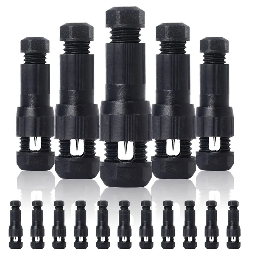 

16Pcs Low Voltage Wire Connectors Garden Outdoor Path Patio Deck Lighting Solid Secure Connection Landscape Lighting Connectors