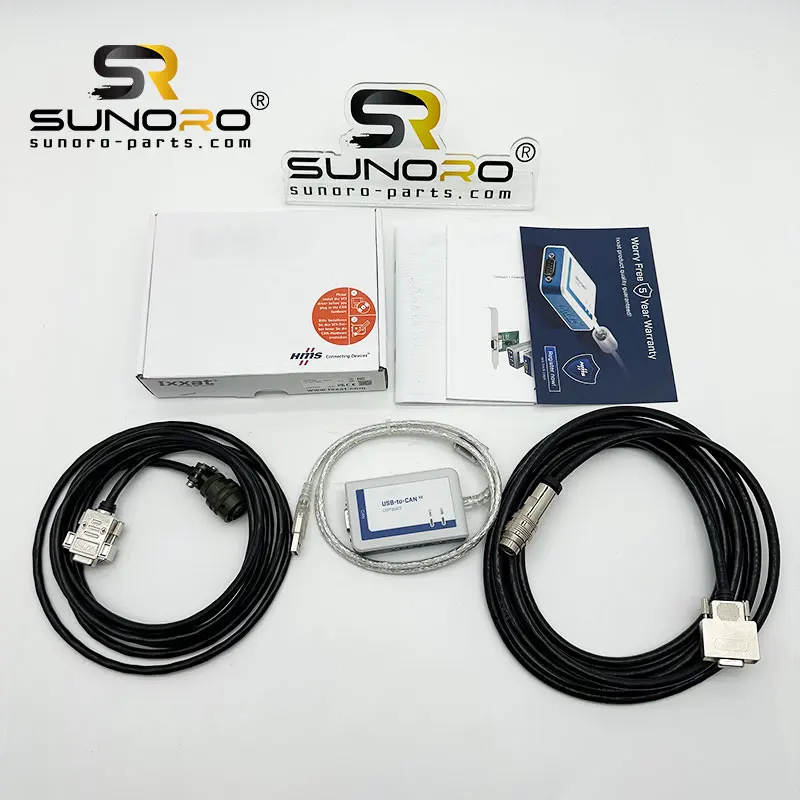 MTU with Diasys 2.72 Software USB-to-CAN Engine Analyzer Diagnostic Cable for Excavator MTU Diagnostic Tool for CF53 Laptop