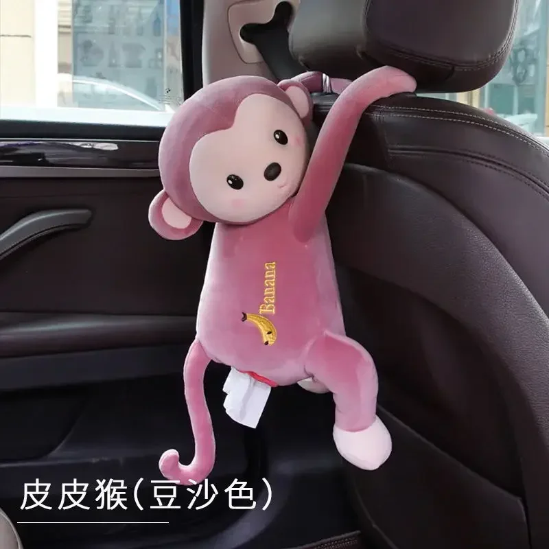 

Creative monkey shaped car tissue box