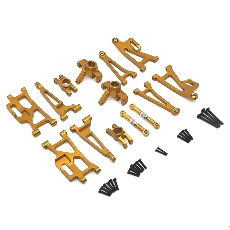 FOR MJX  14210 14209 1/14 RC cars RC Trucks Upgraded parts Metal Aluminium Alloy Shock Tower Bracket/swing arms/Steering Cup
