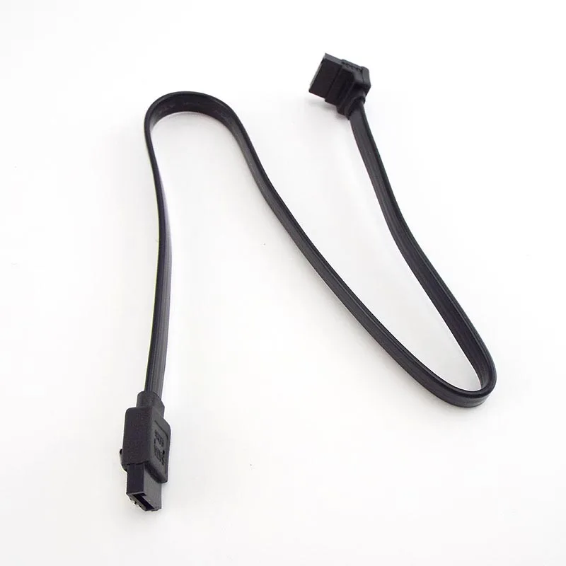 40/45cm 2.0 Sata Cable 3.0 Data Line 3.0 To Hard Disk SSD Adapter Wire Straight 90 Degree for Asus MSI Gigabyte Motherboard B5