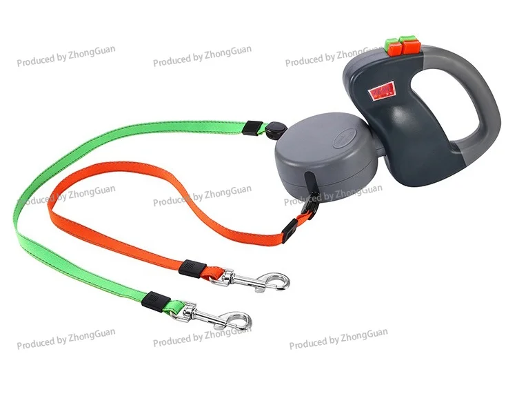Two-way Retractable Pet Leash - 3m Long, Automatic Extendable Dog Leash for Large Dogs, Anti-lost Safety
