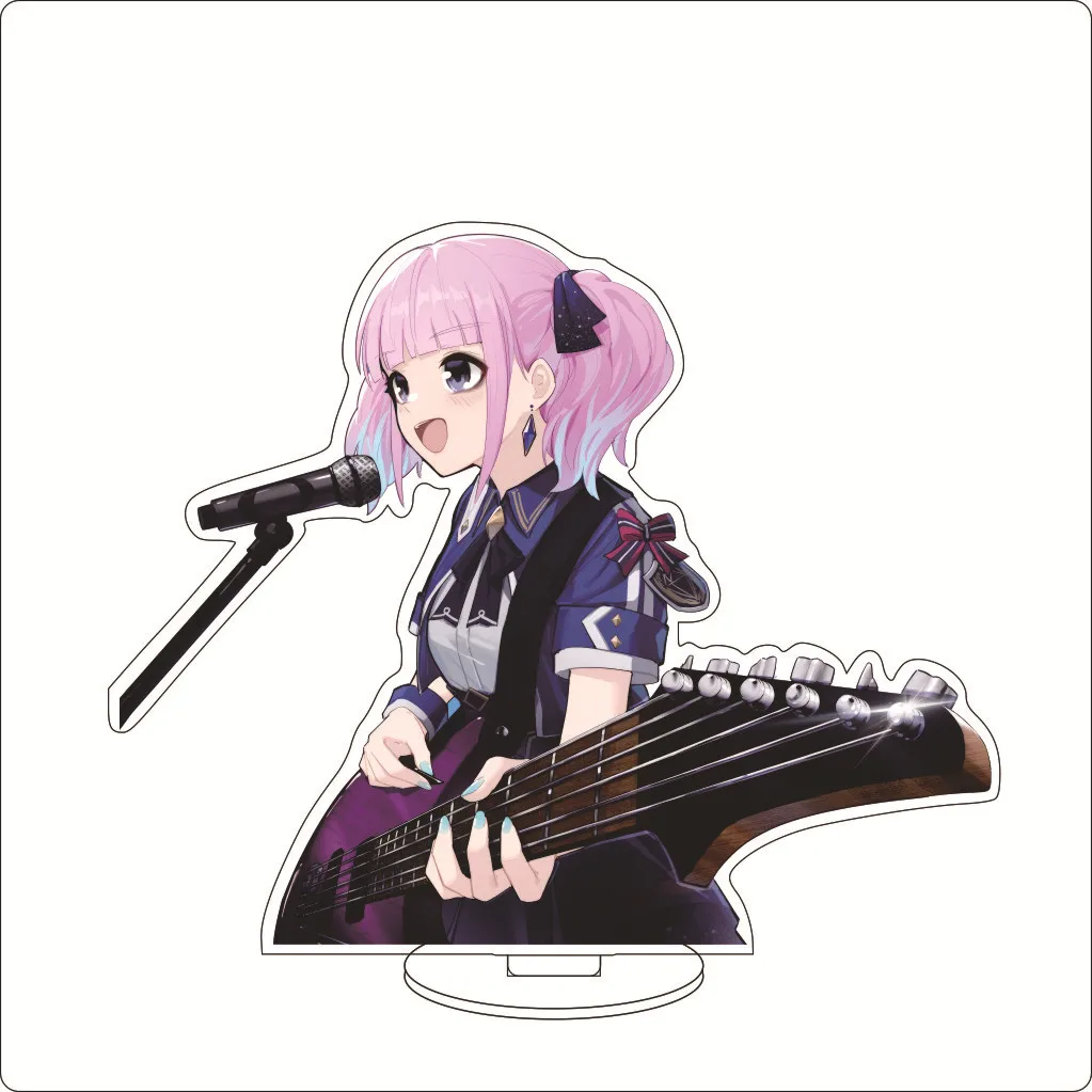 16CM Anime GIRLS BAND CRY Nina Iseri Kawaragi Momoka Awa Subaru Ebizuka Tomo Cos Acrylic Figure Stand Ornament Birthday Gifts view 2