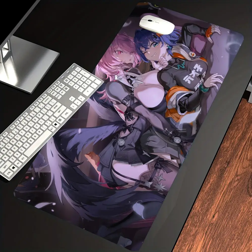 

HYBXAXC Remielle Dan Zenless Zone Zero Mouse Pad kawaii Anime Girl ZZZ Gaming esports Mousepad Keyboard Printing overlock Desk