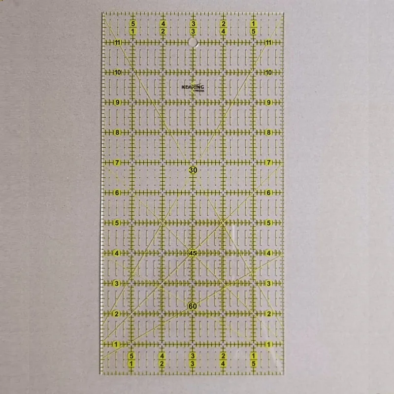 12 Inch Mode Patchwork Acryl Liniaal Naaibenodigdheden Patchwork Quiltsjablonen