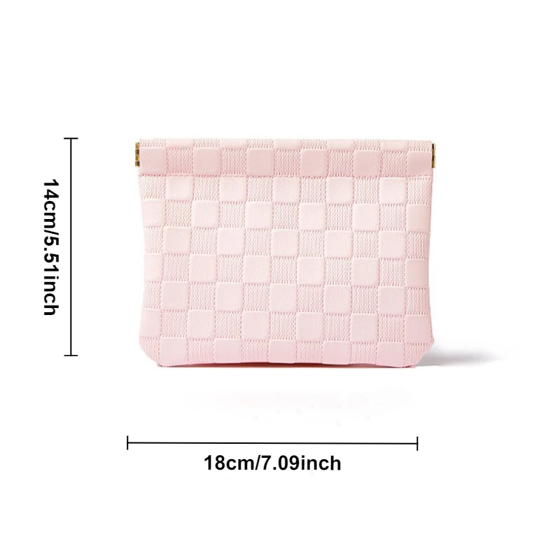 Cosmetic Bag Women2024New High-End Portable Travel Mini Portable Makeup Bag Lipstick Storage Bag Storage Small Bag