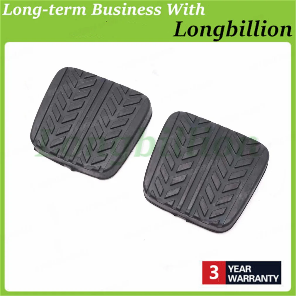 For Mazda Capella GD GE GW 1987 1988 1989 1990 1991 1992 1993 1994 - 2002 626 MX-6 Car Clutch Brake Pedal Cover Rubber Pad New