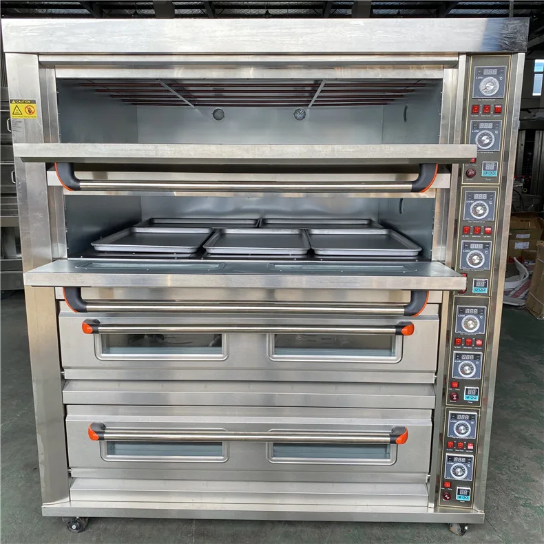 Be suitable for custom 4 layer 16/20 tray oven, gas food large layer oven, furnace customizable