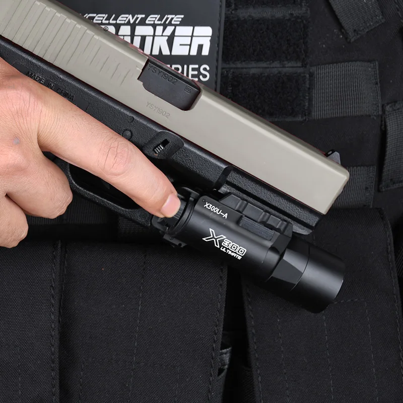 WADSN X300U Linterna táctica Pistola Rifle Airsoft - imagen 2