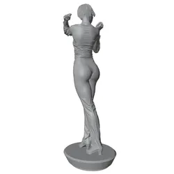 Miniatura de caballero 75mm en resina – Figura para coleccionismo y rol