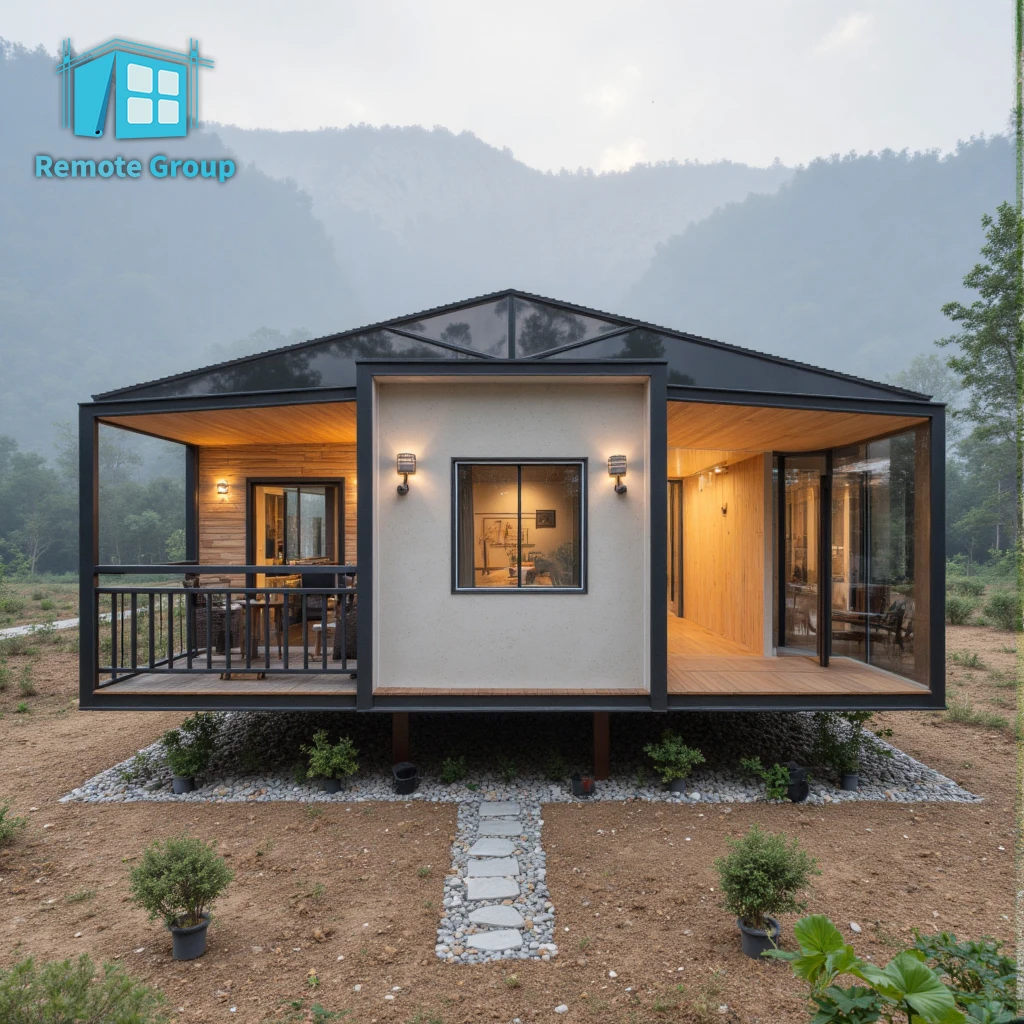 2025 2 Storeys Container Home 3 Rooms Folding House Container Office Garden House Hotels Resorts Containers