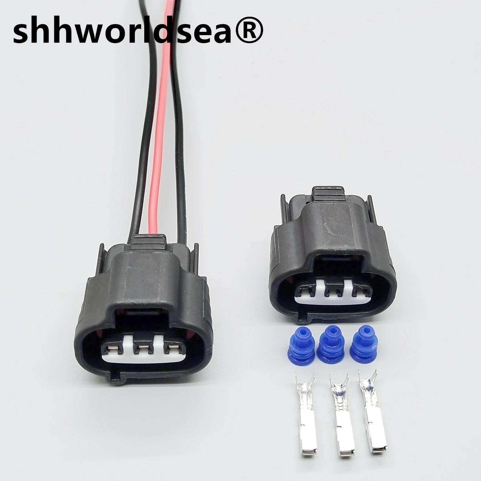 

shhworldsea car plug 2.2mm 3pin DJ7035CA-2.2-21 automobile pressure sensor connector plug