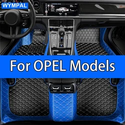 Car Floor Mats For OPEL vivaro Meriva Ampera Mokka Combo Corsa F Crossland x Car Accessories