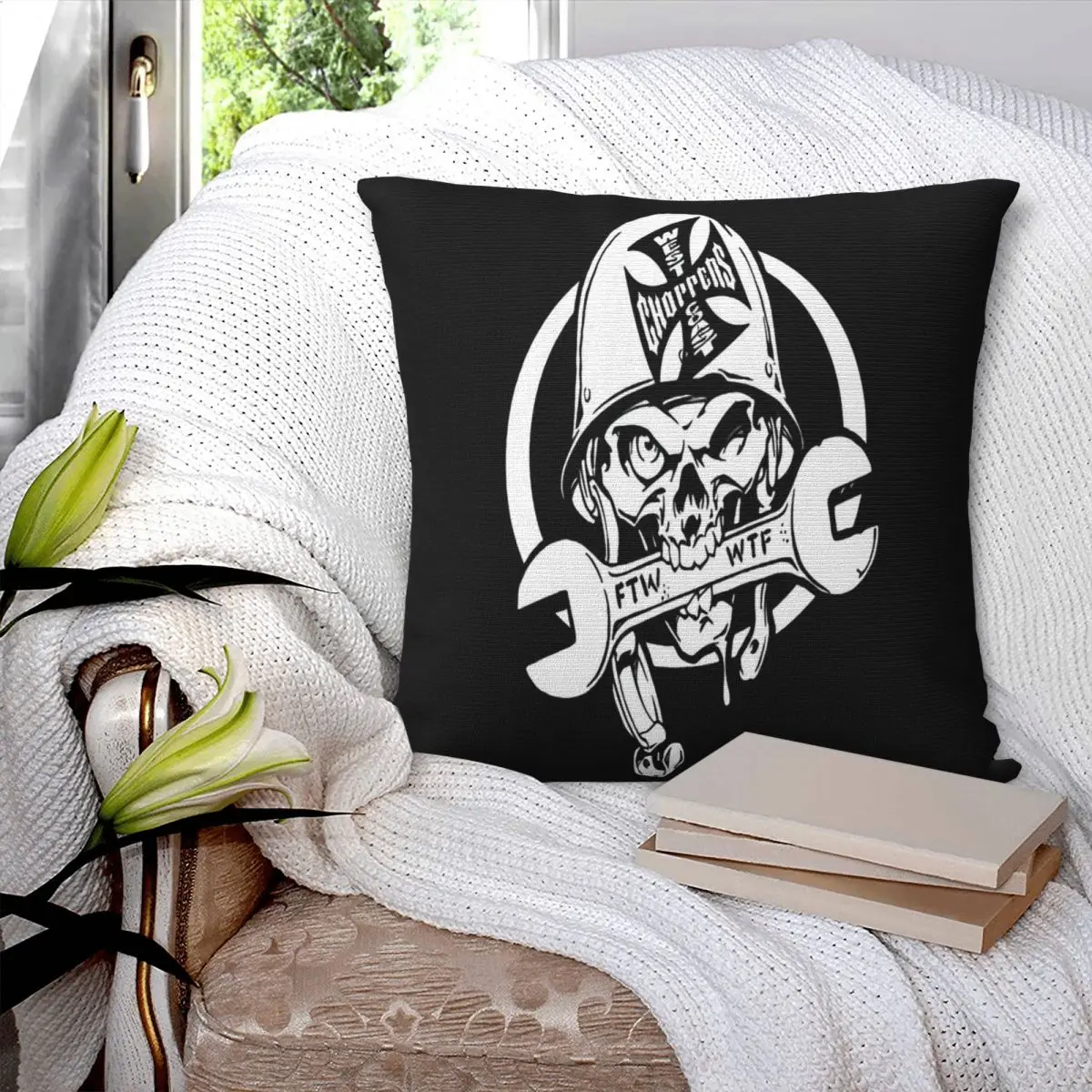 Limited West Coast Choppers Model Wc Mdan Pillowcase Cushion Cushion Zipper Pillowcase Home Decor Accessories Customizable