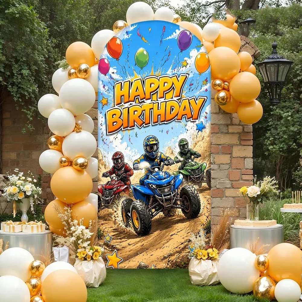 ฉากหลังงานเฉลิมฉลองสองด้าน ซุ้ - Outdoor Adventure Kids Party บทวิจารณ์และราคา