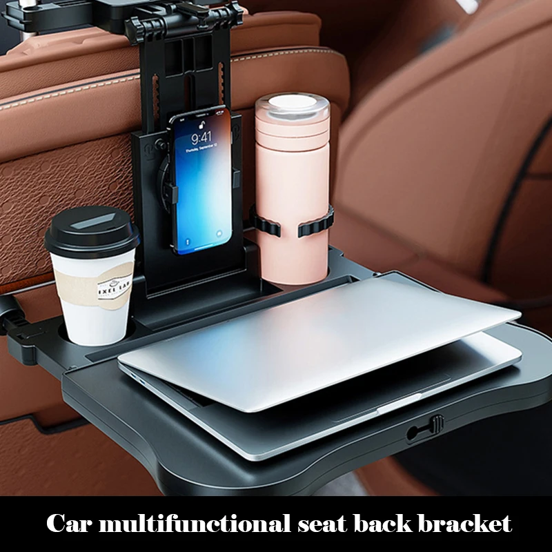 

Car Multifunctional Seat Back Bracket Car Foldable Storage Small Table Chair Back Bracket Car Water Cup Holder Automotive Supply