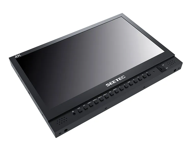 كاميرا البث المباشر L SEETEC 4K 3840X2160 Ultra HD IPS LCD شاشة 15 بوصة 4K مع رباعية سبليت 3G SDI HDMI