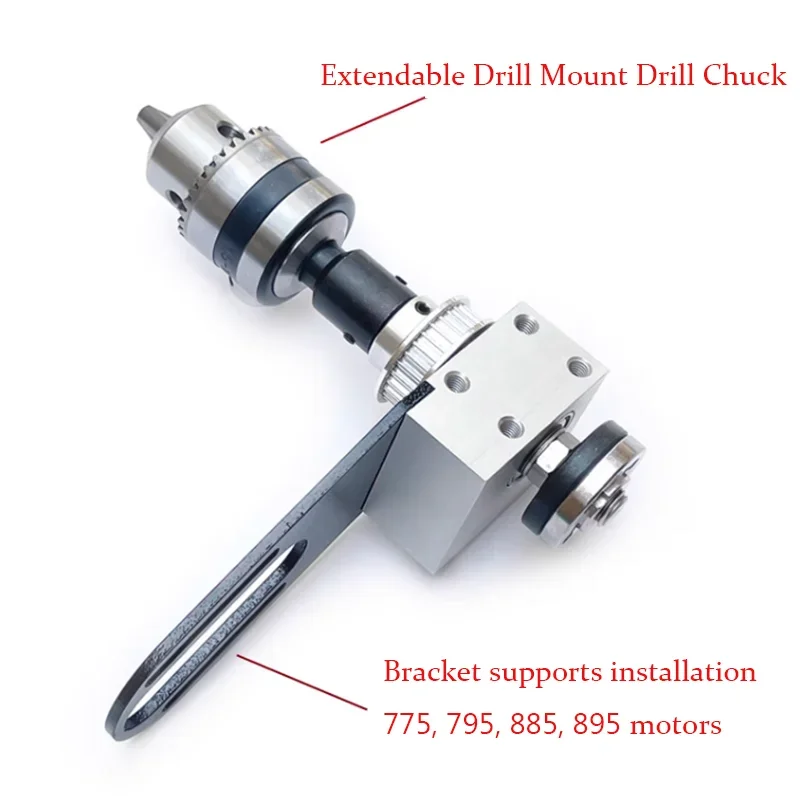 Mini Table Saw Spindle Precision DIY Woodworking Cutting Polishing Saw Bearing Seat Shaft and Ball Bearing Spindle Motor