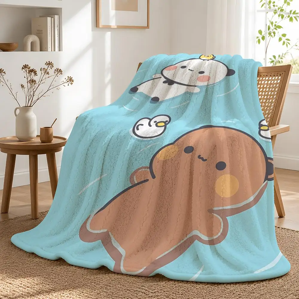 Panda Bubu And Dudu Boutique Inspired Home Contemporary Camping Dormitory Couch Throw