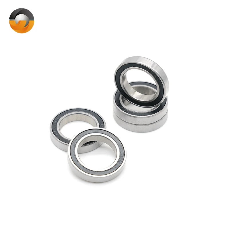 10Pcs ABEC-7 S6806-2RS S6806RS S6806 2RS RS Stainless Steel ball bearing 30x42x7 mm Deep Groove Ball Bearing 30x42x7 6806