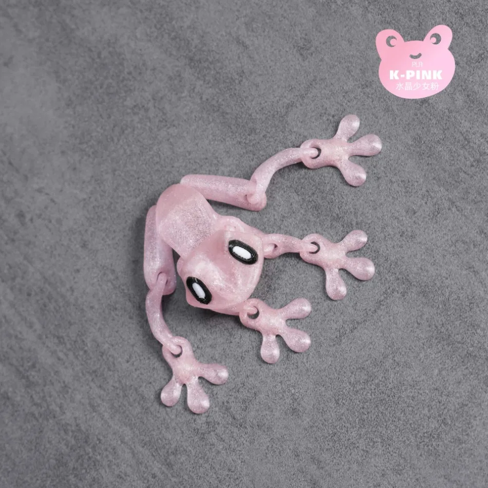 Magnetic Frog Fridge Magnet with Moving Legs
