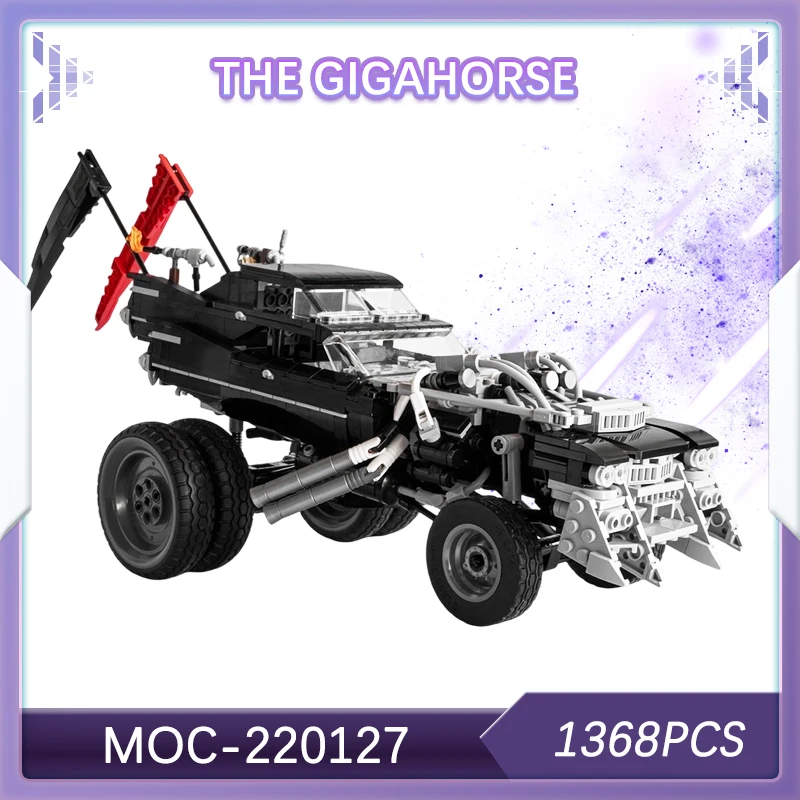 

1368 шт., строительный блок «сделай сам», технология для взрослых, модель внедорожника, набор кирпичей, креативные подарки для парня MOC- 220127