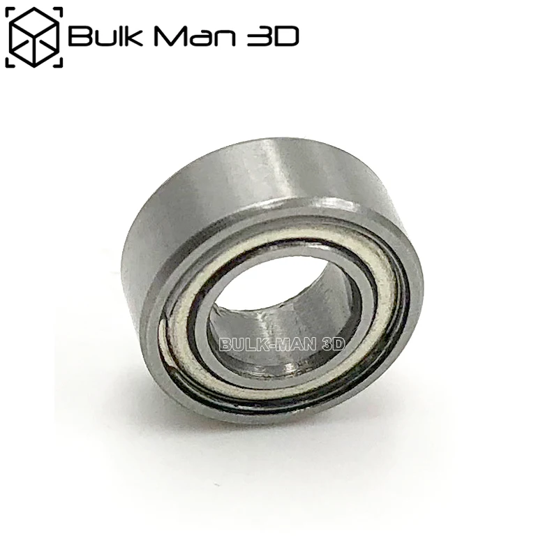 10pcs/lot MR105zz 5*10*4mm V-Slot Micro Deep Groove Ball Bearings for Mini V Wheel Kits