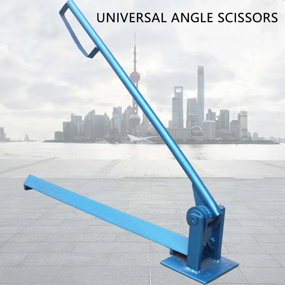Protection Right Angle Universal Angle Steel Cutting Machine Angle Iron Shelf Angle Profile Scissors Cutting Knife