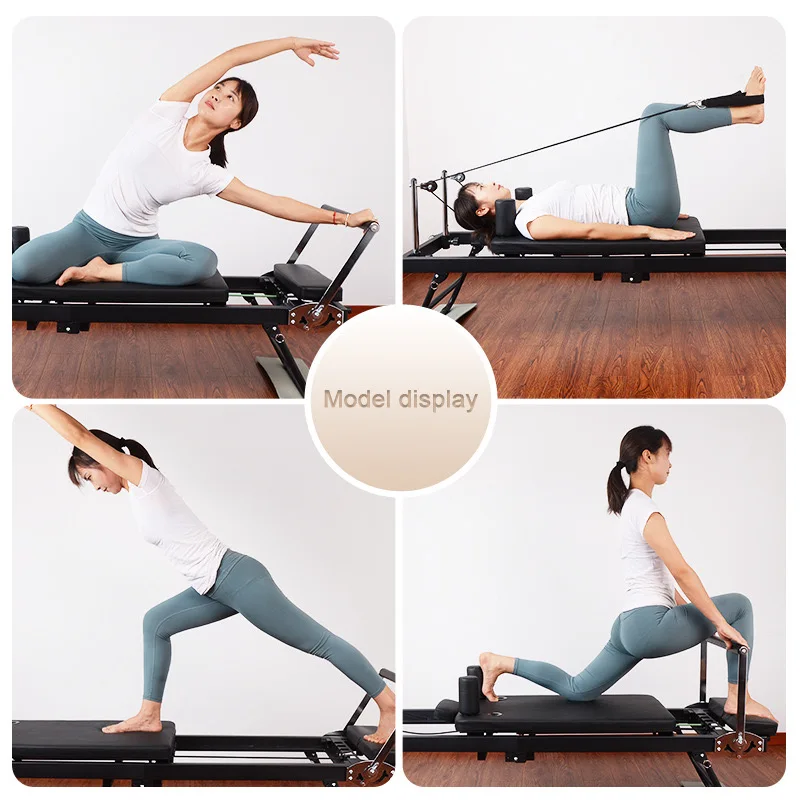 Yoga Studio Pilates Core Bed, Household, Stainless Steel, Thickened Comfort Sponge, Indoor Aerobic Training, Fitness Bed