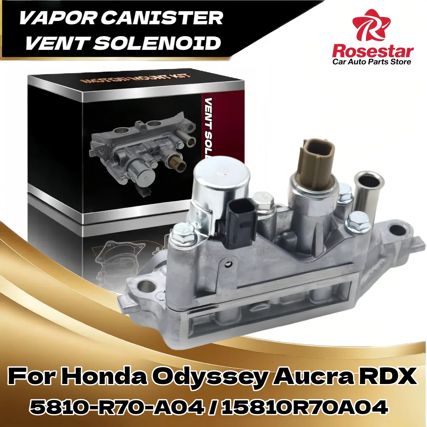 

New Engine Variable Timing Solenoid For Honda Odyssey Aucra RDX 15810-R70-A04 15810R70A04