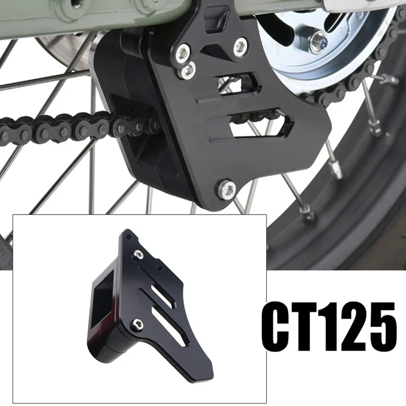 1 PCS Motorcycle Rear Chain Guide Guard Replacement Accessories For HONDA CT125 CT 125 2020 2021 2022 Rub Block Insert