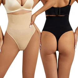 High Waist Tummy Control Panties Women Thong Panty Shaper Slimming Underwear Butt Lifter Belly Shaping Cincher Brief Body Shaper