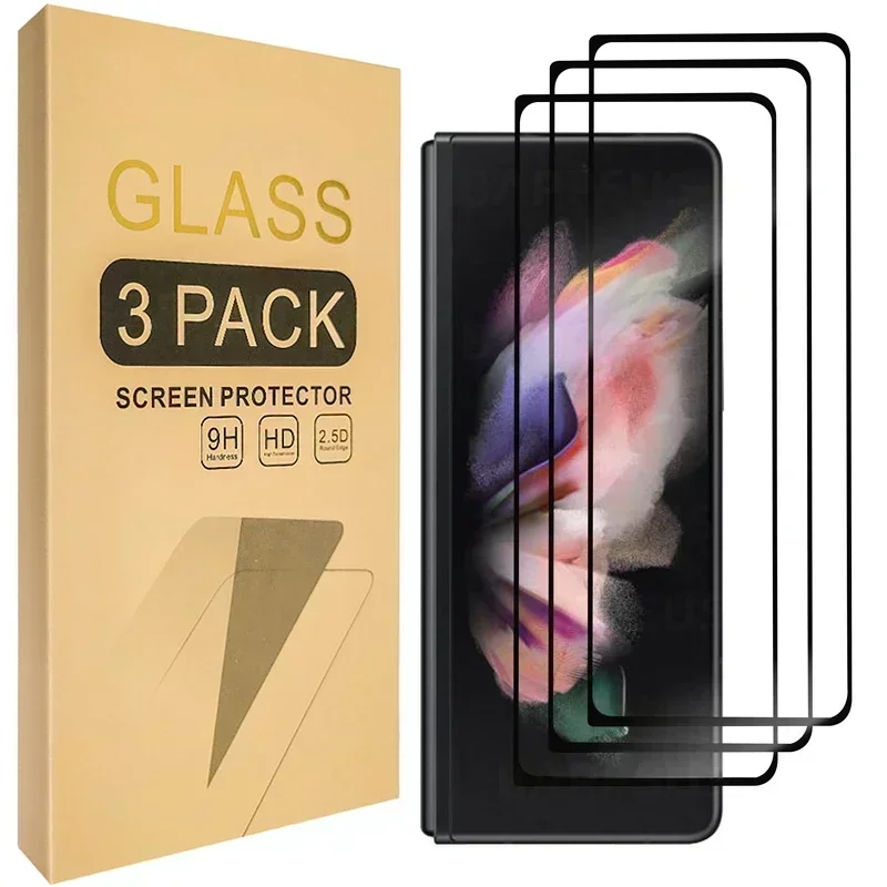 

Screen Protector For Samsung Galaxy Z Fold 5 4 3 5G Anti-Scratch Tempered Glass Protective Film For Z Fold5 Zfold5 ZFold4 ZFold3