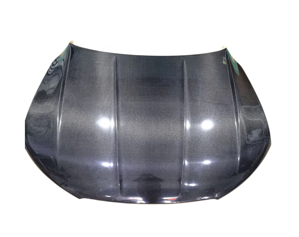 Single sided carbon fiber engine hood front bonnet for  A7 2012-2018