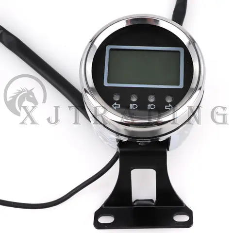 Motorcycle LCD speedometer speed gauge With magnetic induction For 110cc-250cc ATV Go Kart Buggy Quad Bike Retrofit accessories