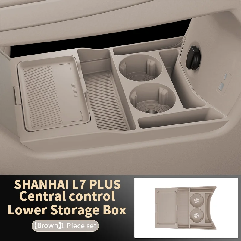 

Горячая распродажа! Органайзер для нижнего отсека центральной консоли для Jetour Shanhai L7 Plus 2026 года, аксессуары для модификации интерьера автомобиля