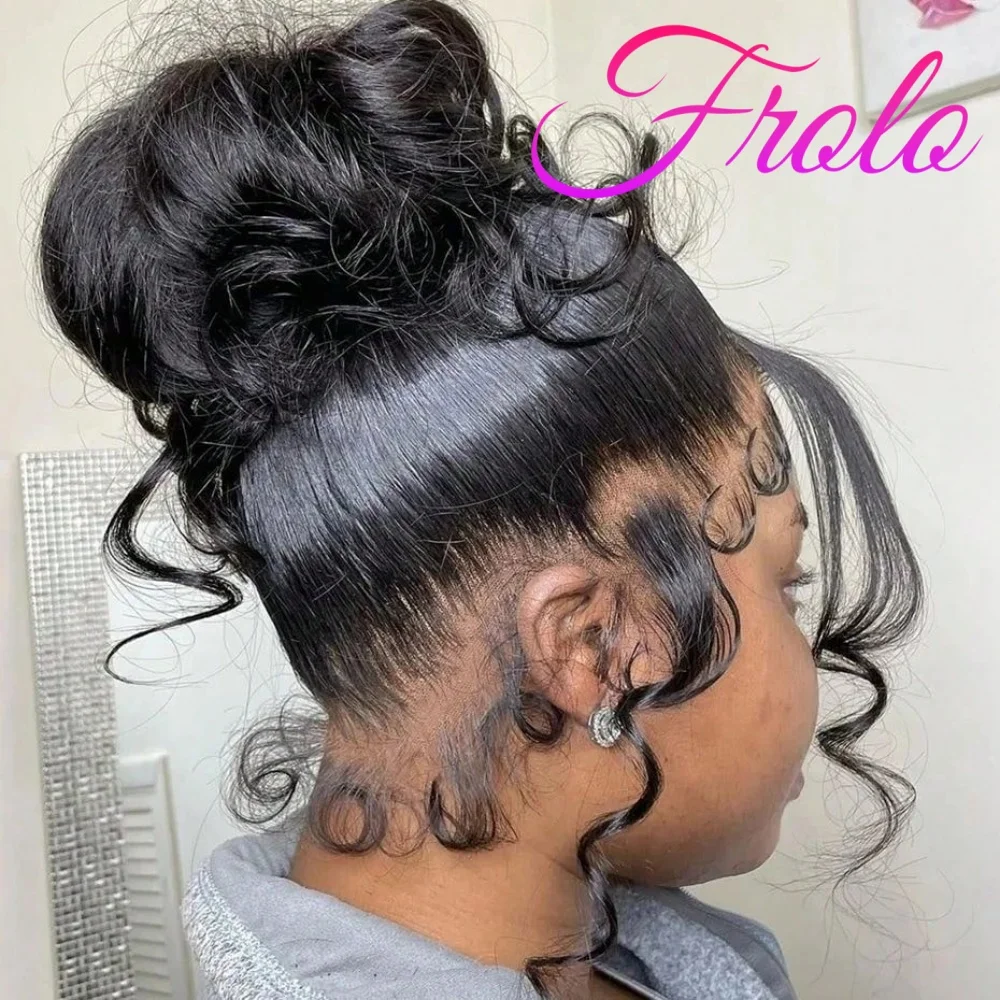 

360 Full Lace Wig Invisible Drawstring Natural Body Wave Human Hair Wig Pre Plucked Brazilian Full Lace Human Hair Wig For Women