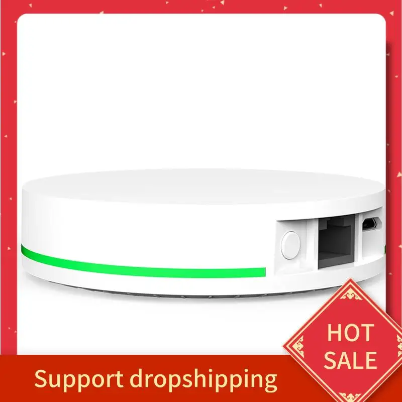 

B44C Remote Control Tuya Zigbee 3.0 Gateway Hub With Network Wire Smart Home Bridge Automation Device For Alexa Google