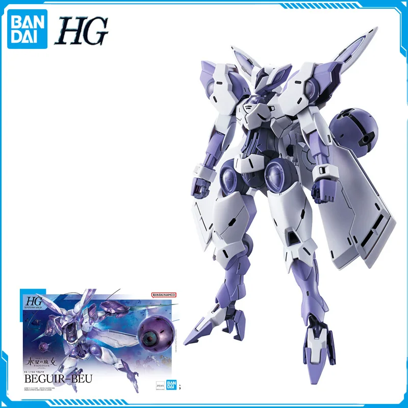 

In Stock Bandai HG 1/144 Gundam THE WITCH FROM MERCURY CEK-040 BEGUIR-BEU Original Anime Figure Model Action Figures Collection