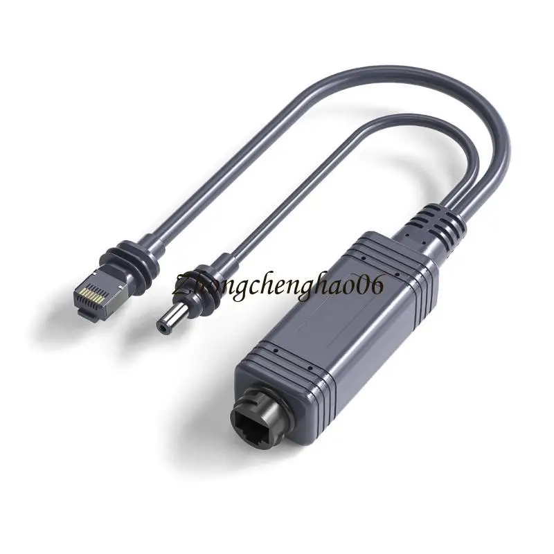 Poe Splitter Adapter 1000 Mbit / s 100W Isoliert Gigabit Poe Splitter mit RJ45 601f
