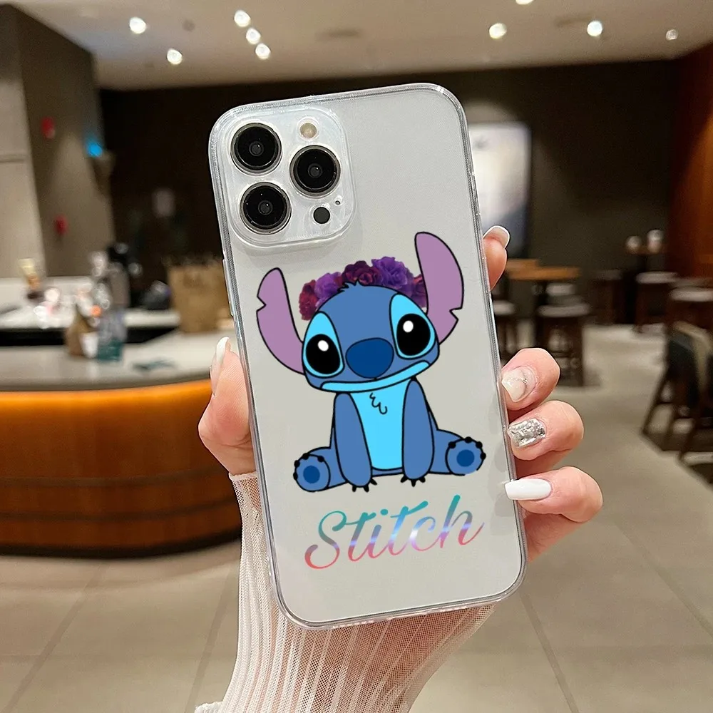 Bilibili Stitch Phone Case For iPhone 15 14 13 11 12 Pro Max XS XR Shell