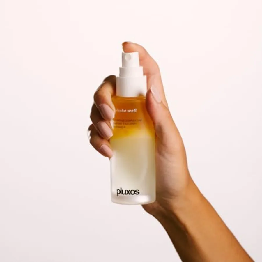 Face sunscreen mist for daily use, zinc oxide-based, unscented, SPF 47, clear lightweight formula, vegan, hydrating, anti-aging