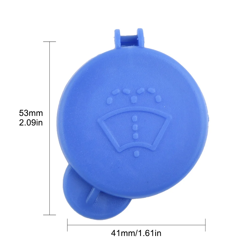 1x Windshield Washer Fluid Reservoir Cover 1488251 Blue For Ford Fusion 2001-2008 For Ford Fiesta MK6 2005-2008 Exterior Parts